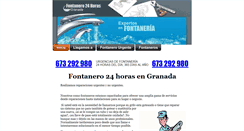 Desktop Screenshot of fontanero24h.org